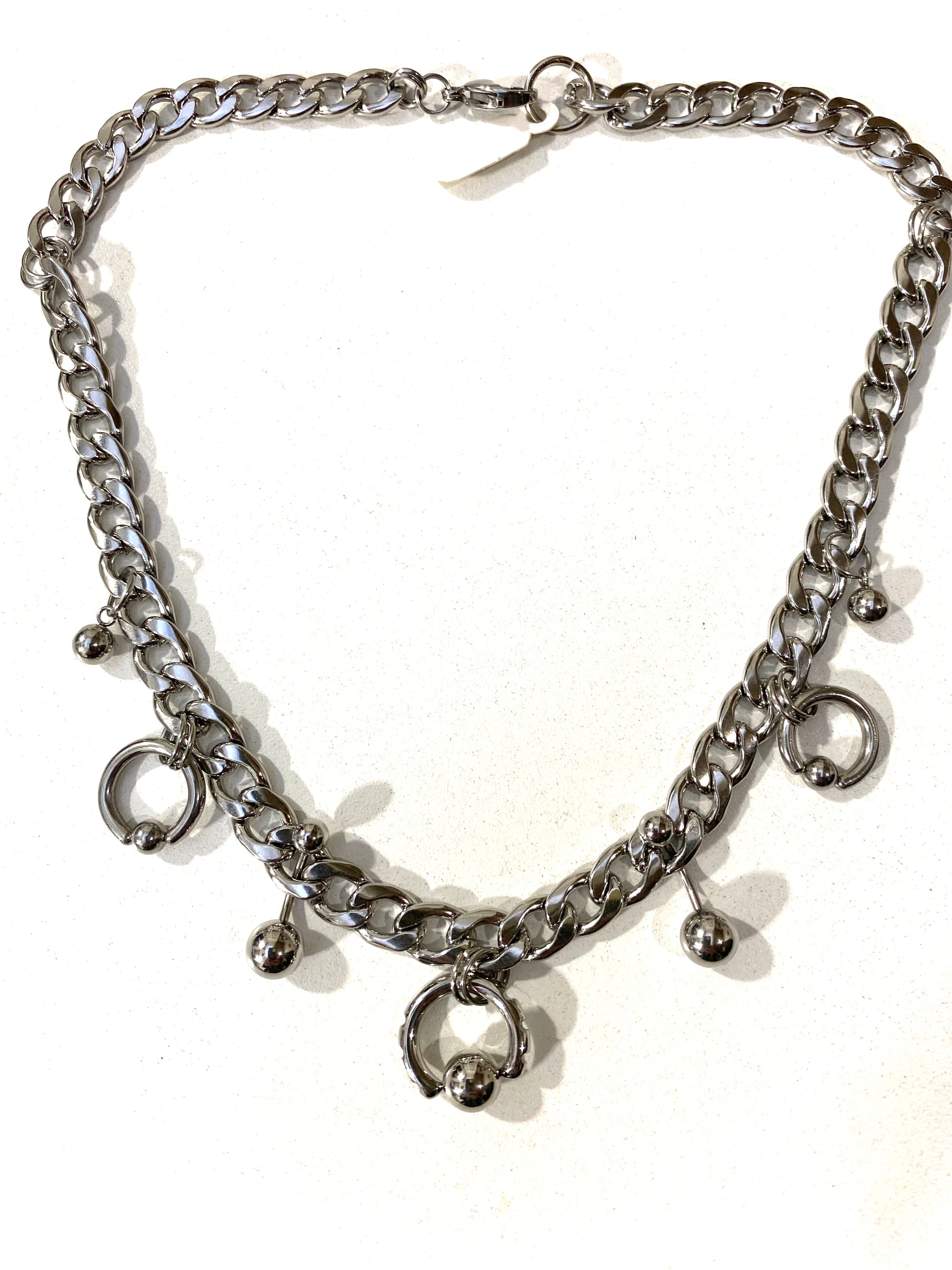 CHUNKY PIERCED LINK