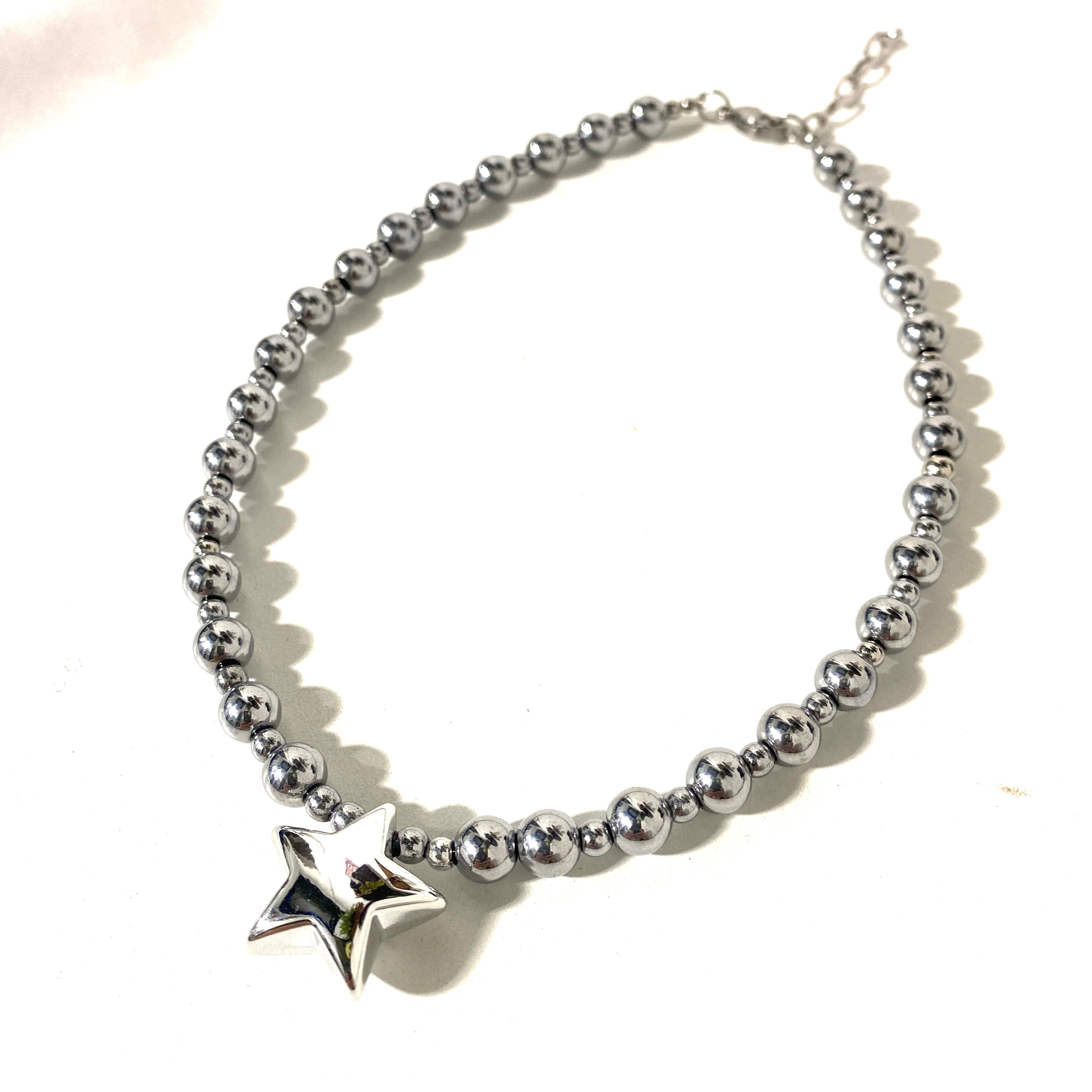 METALLIC STAR BEADS