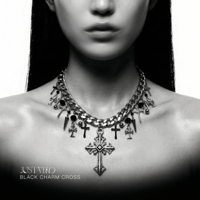 BLACK CHARM CROSS