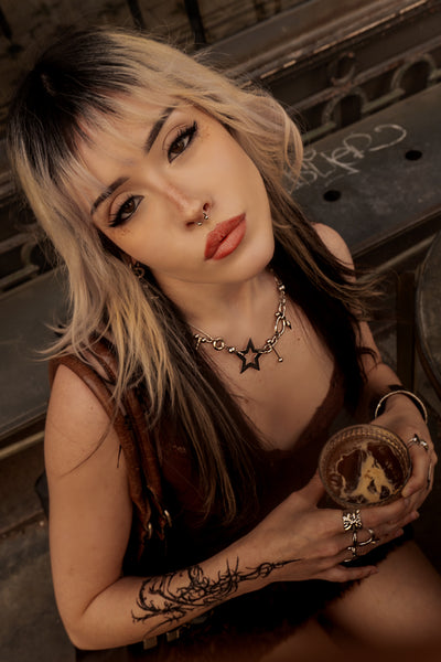 Studded Star Pendant