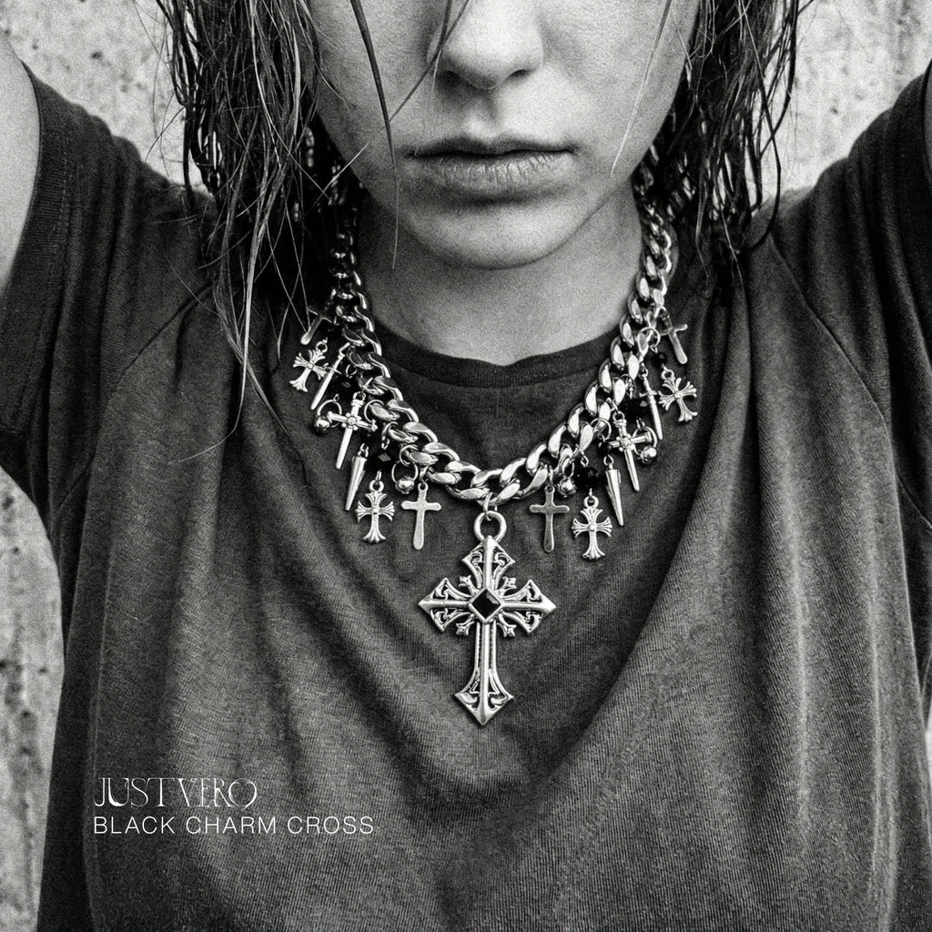 BLACK CHARM CROSS