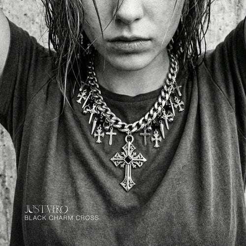 BLACK CHARM CROSS