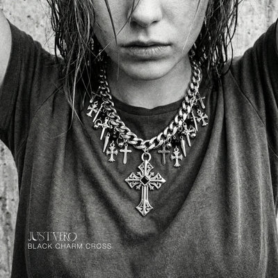 BLACK CHARM CROSS