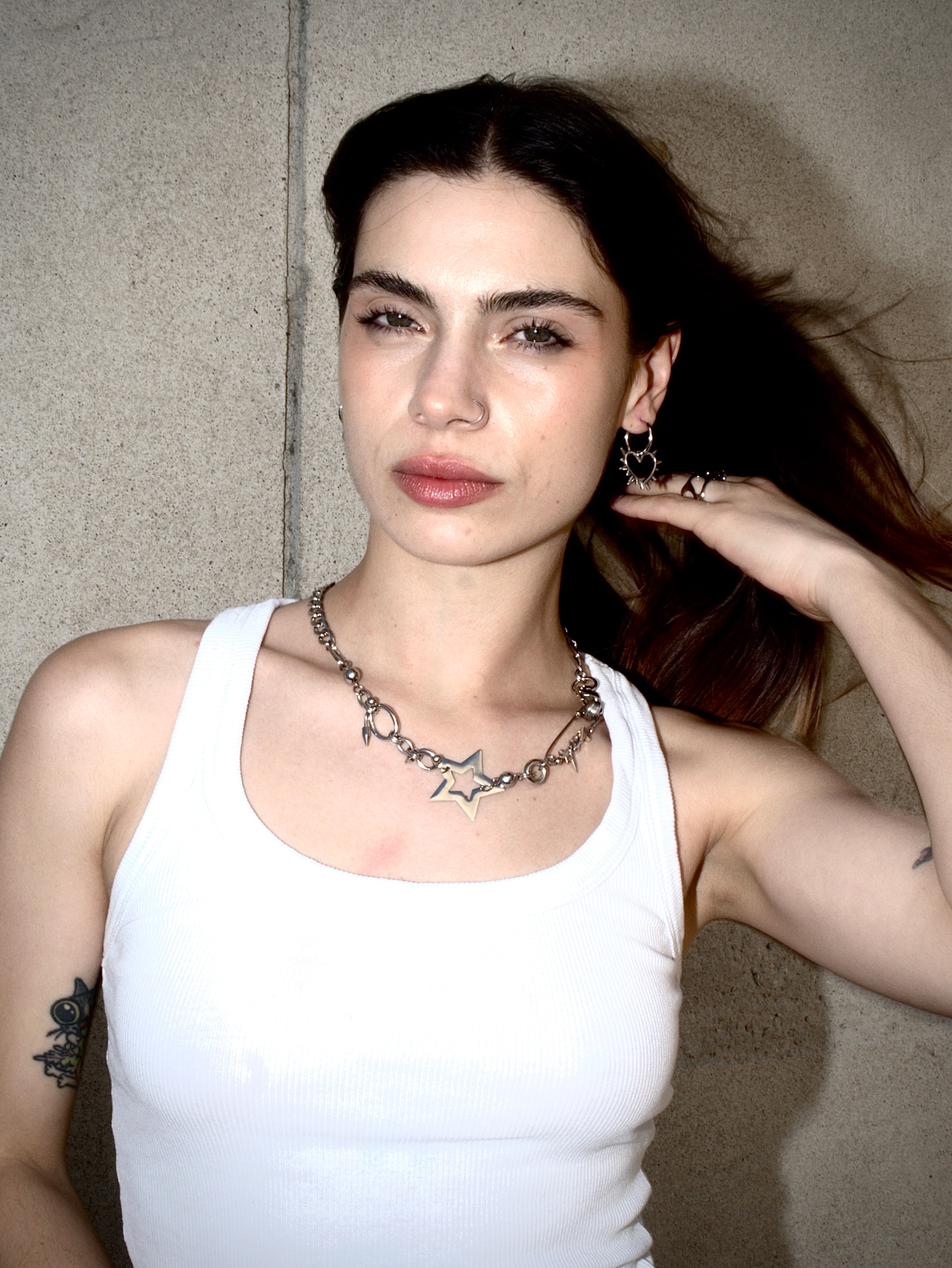 STUDDED STAR PENDANT