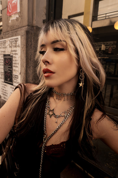 Studded Star Pendant