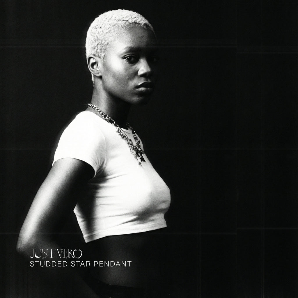 STUDDED STAR PENDANT