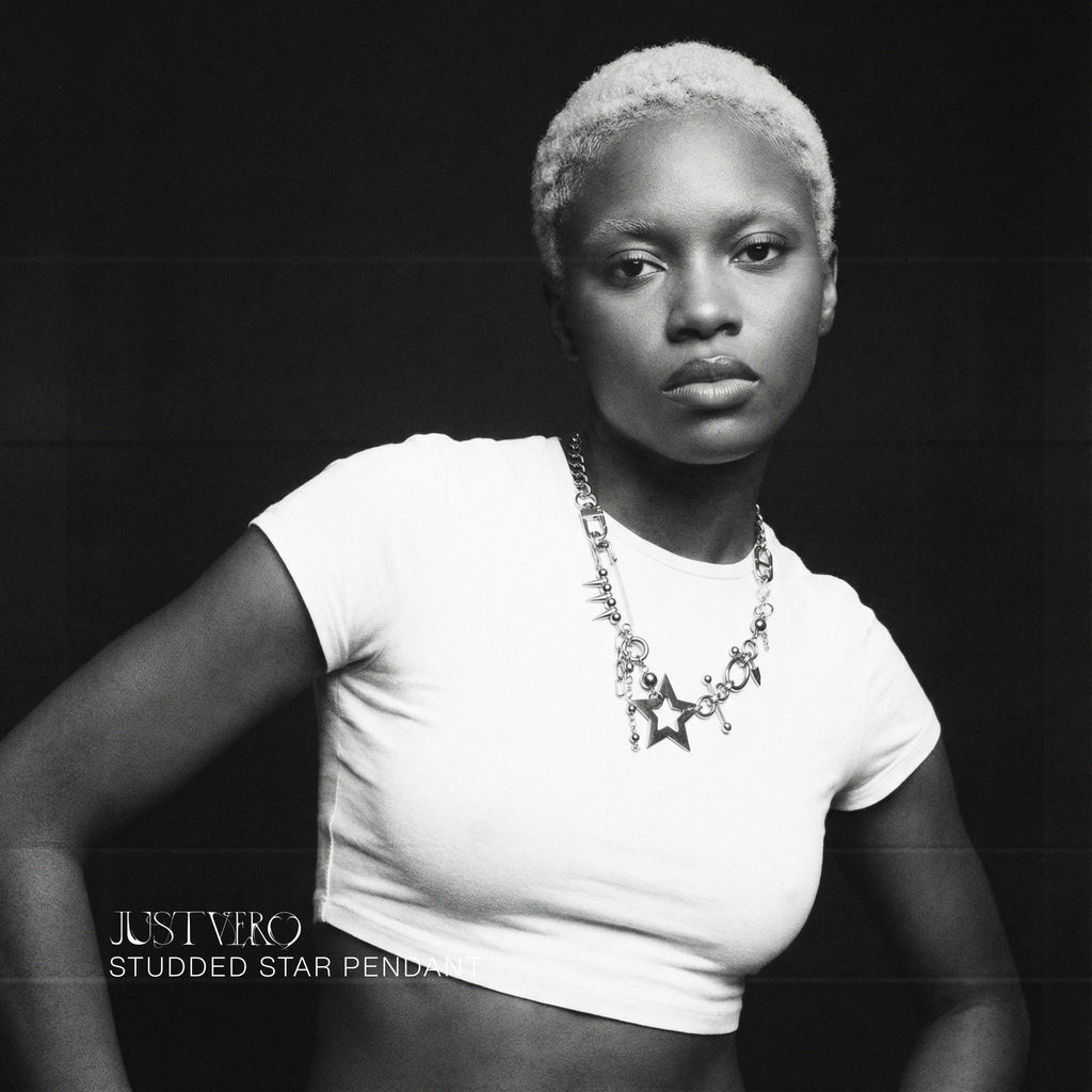STUDDED STAR PENDANT