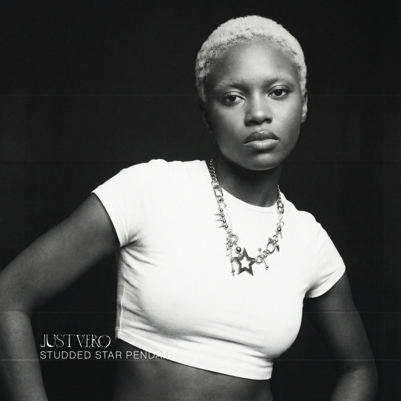 Studded Star Pendant