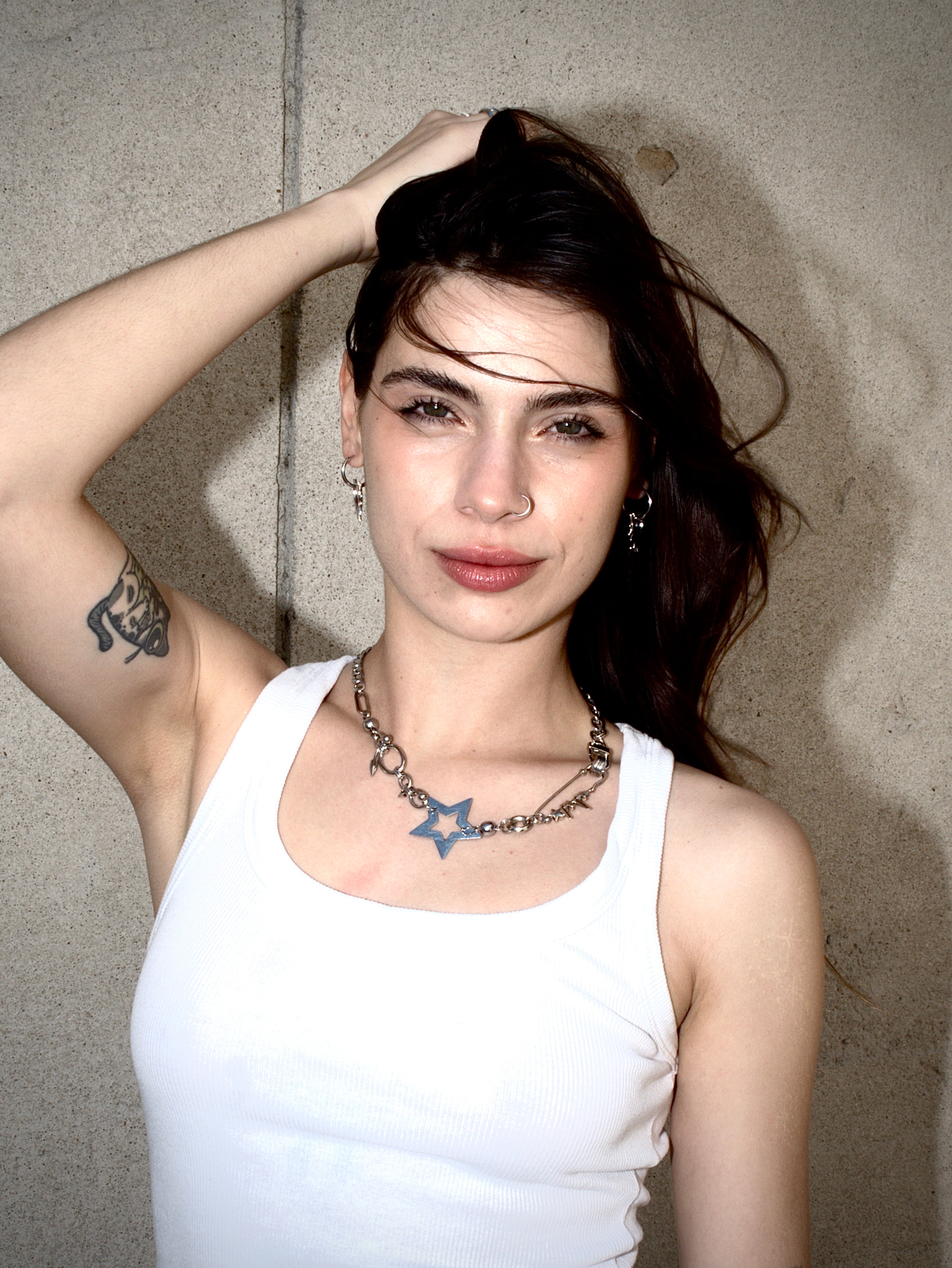 STUDDED STAR PENDANT