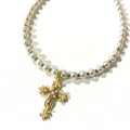 GOLDEN PEARL CROSS