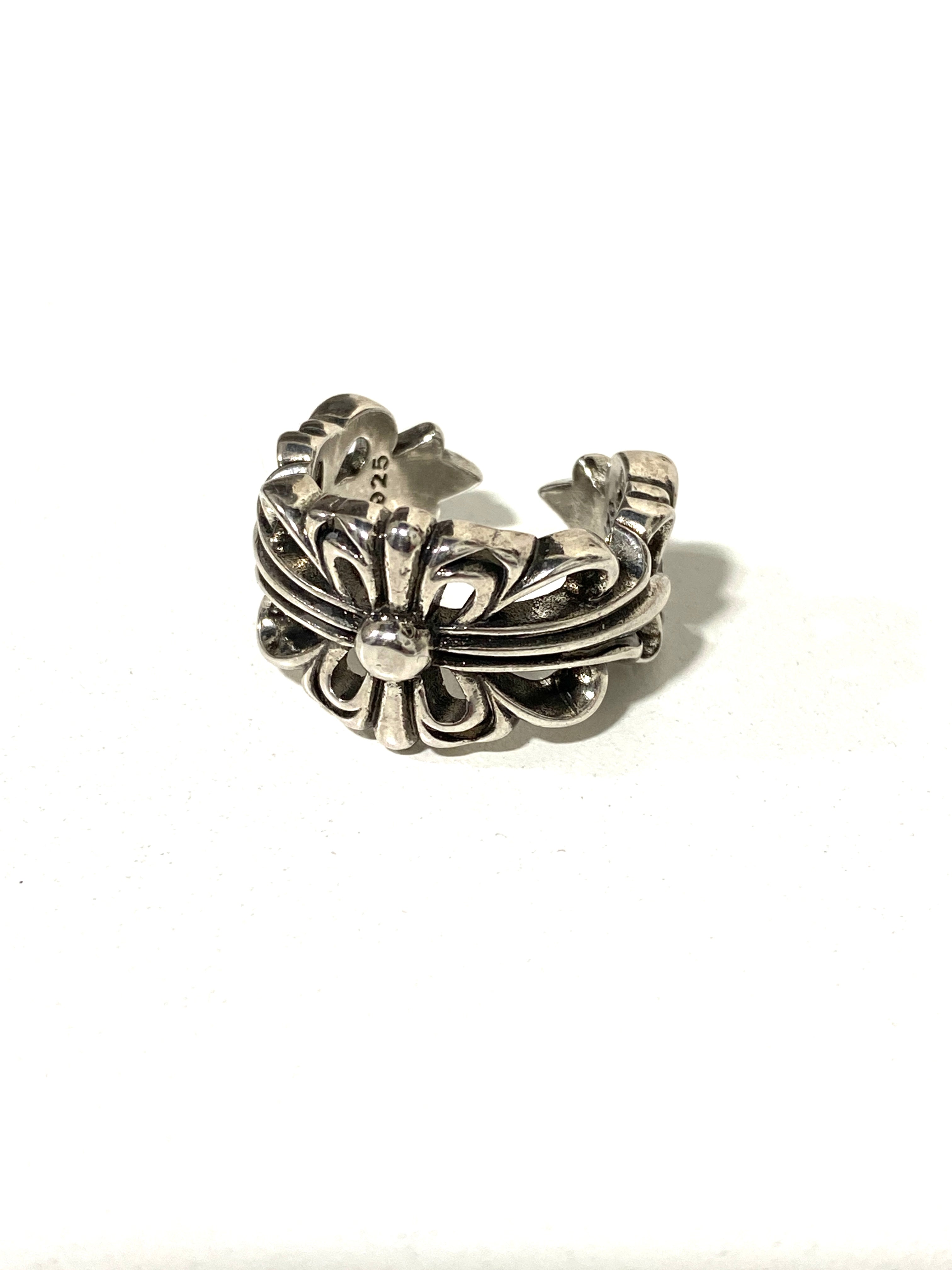DOUBLE FLORAL RING
