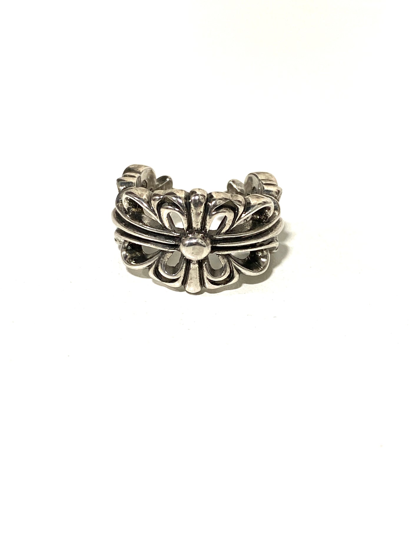 DOUBLE FLORAL RING 