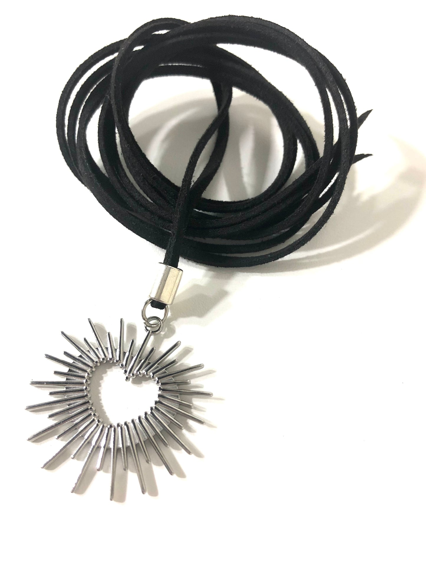 SPIKED HEART CHARM